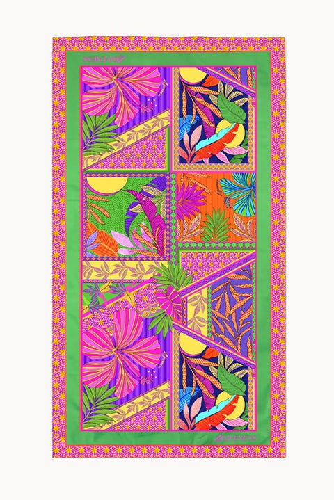 Telo mare pop foulard
