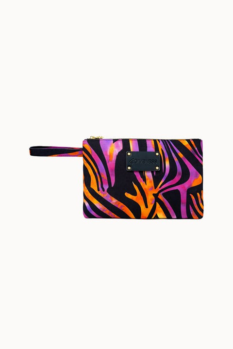 Pochette capri hypnotic zebra
