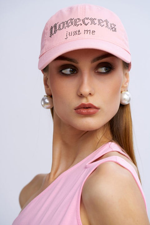 Cappello baseball con strass