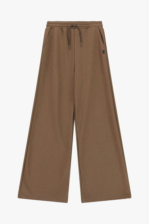 Pantaloni palazzo sportivi vita alta coulisse
