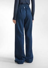 Dark blue denim