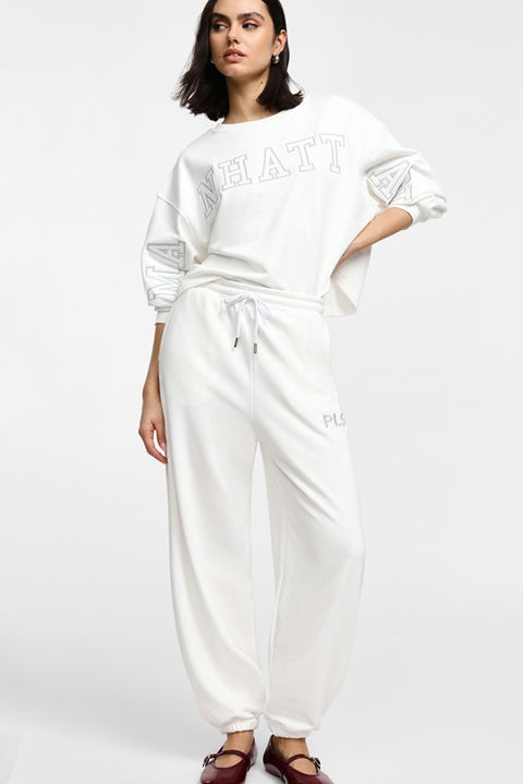Pantaloni jogging con elastico