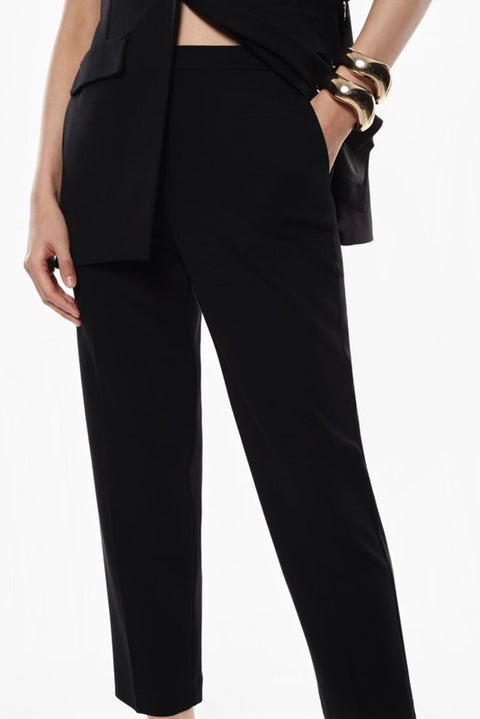 Pantaloni a vita alta sartoriali