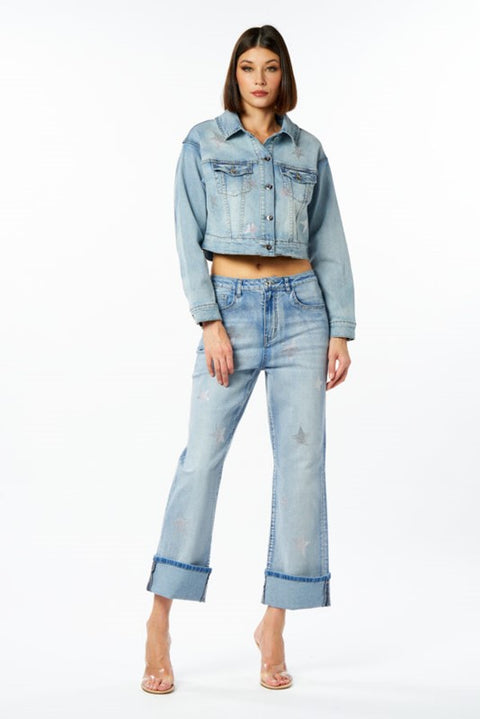 Giubbino jeans stardust