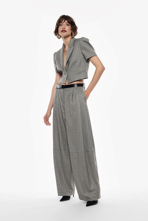 Pantaloni balloon con cintura