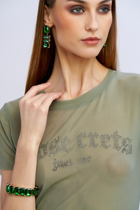 T-shirt trasparente nosecrets