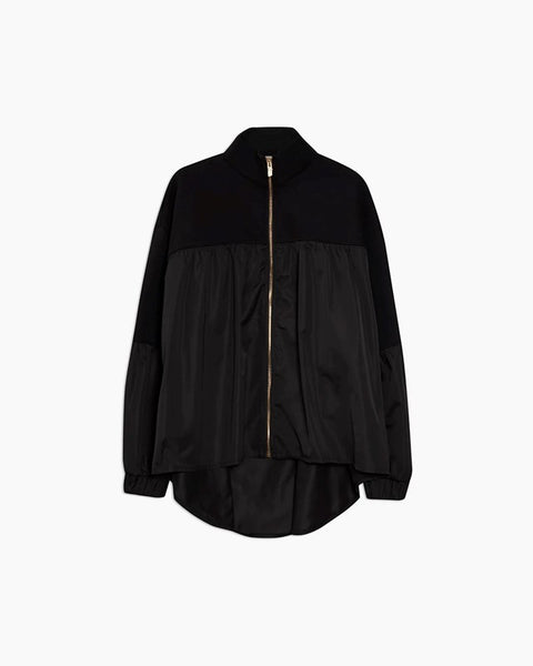 Felpa in tessuto ton sur ton