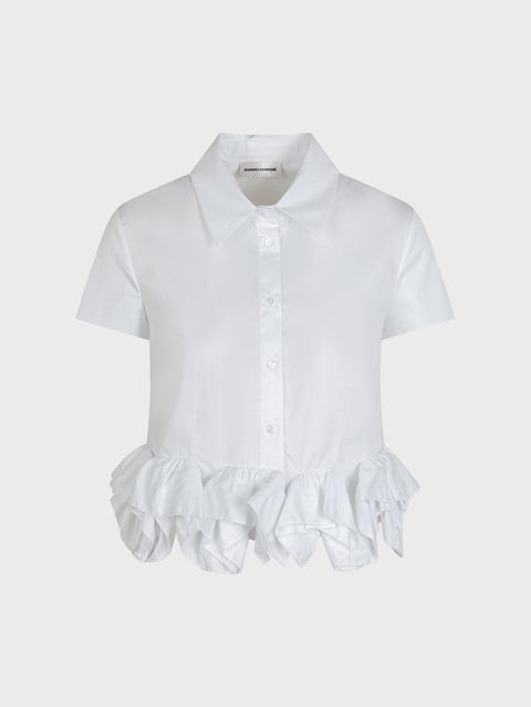 Camicia manica corta con rouge