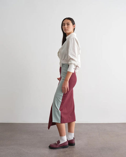 Camicia in tessuto con polsino ampio e gemelli