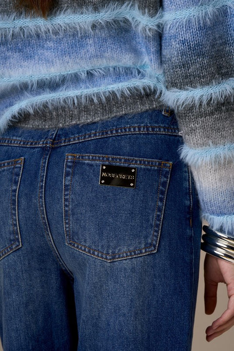 Jeans fondo contrasto