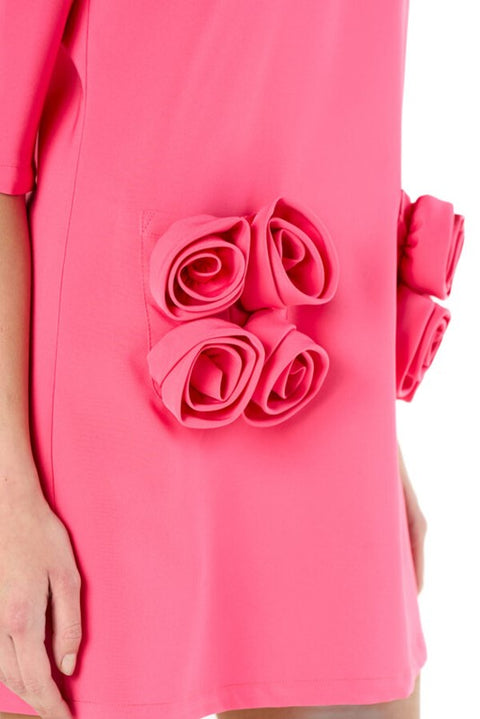 Abito tasche rose