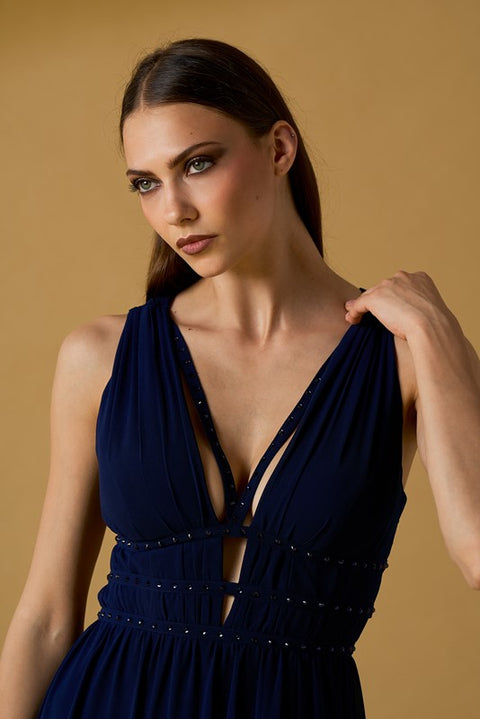 Abito diamanti luxury voile