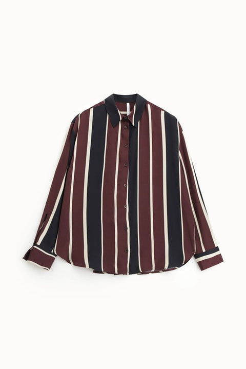 Camicia morbida a righe