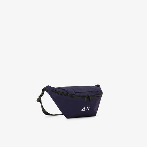Marsupio in nylon blu navy