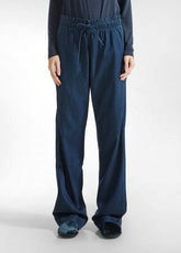 Dark blue denim