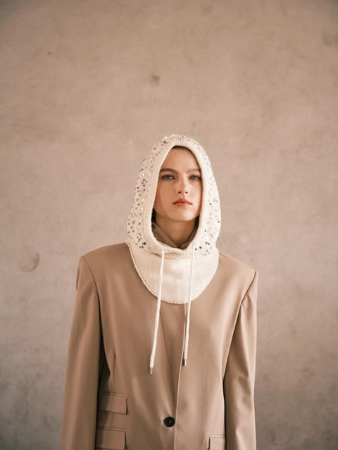 Cappuccio paillettes