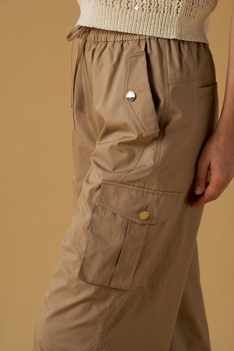 Pantalone stringato cotone