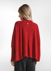 Pullover collo alto