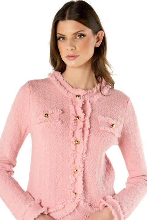 Giacchina maglia bouclette