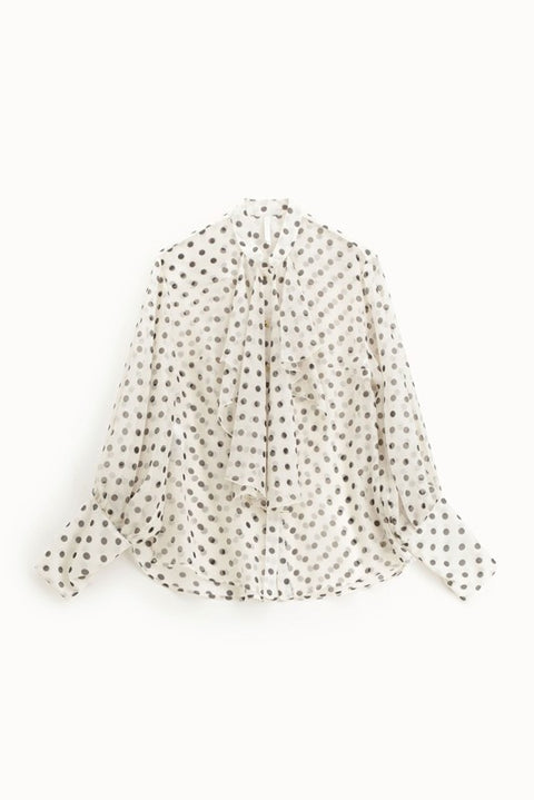 Camicia  a pois