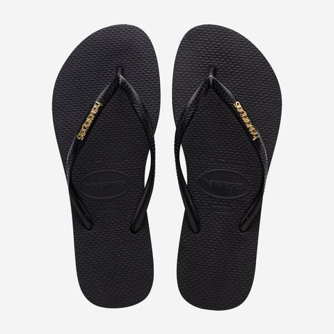 Slim logo metallic