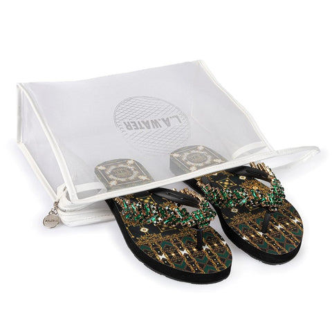 Flat rococo smeraldo