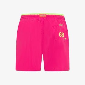 Shorts mare in nylon fucsia