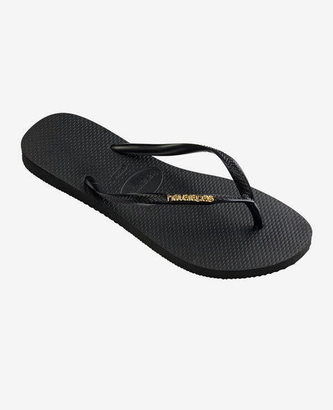 Slim logo metallic