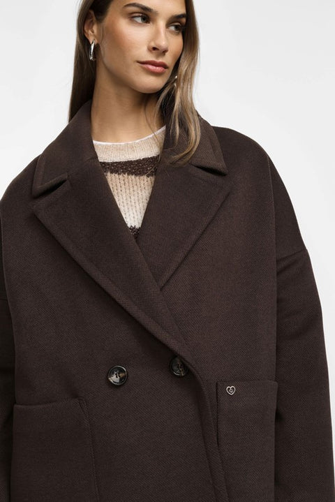 Cappotto corto a doppiopetto