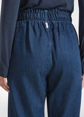 Dark blue denim