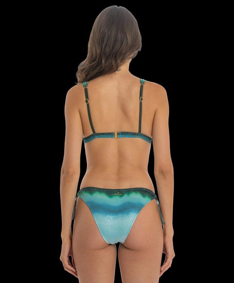 Brassiere laminata tie dy