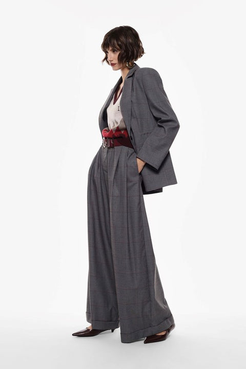 Pantalone ampio prince of galles