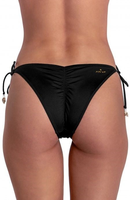 Slip culotte con conchiglie tinta unita