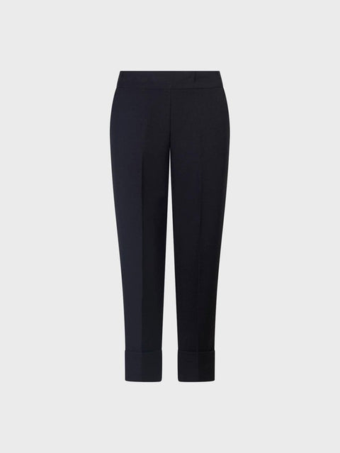 Pantalone balza ampia caviglia