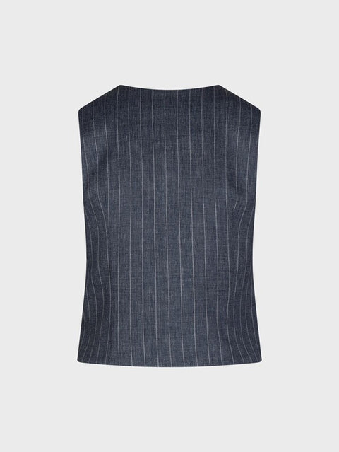 Gilet uomo lino