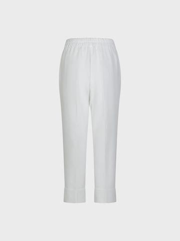 Pantalone balza ampia caviglia