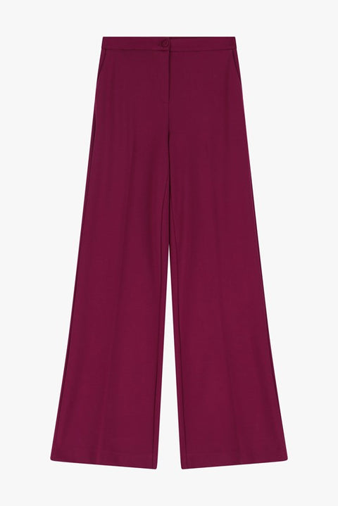 Pantaloni ampi con vita alta