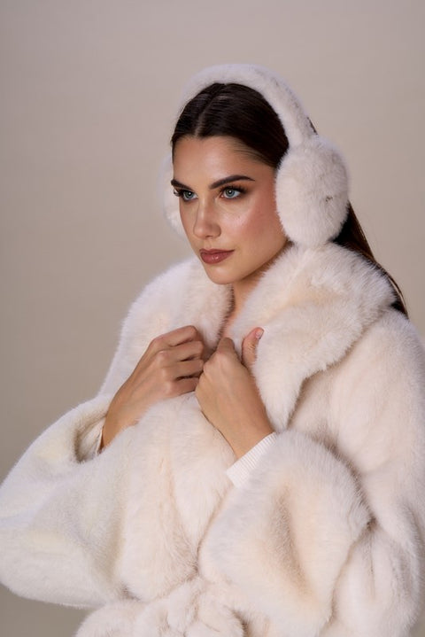 Giaccone simil pelliccia