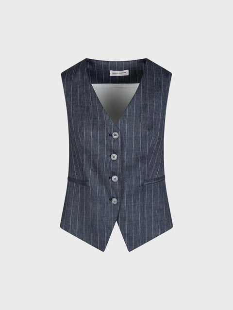 Gilet uomo lino