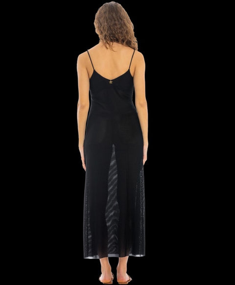 Abito tubino lungo crochet