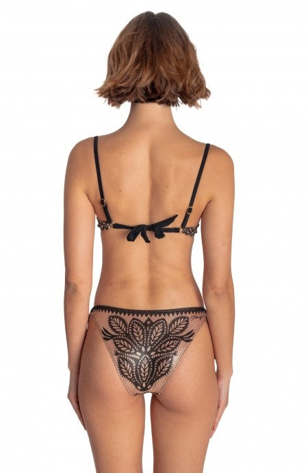 Bikini balconcino lamÈ con ferretto
