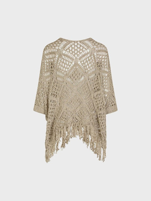 Cardigan frange