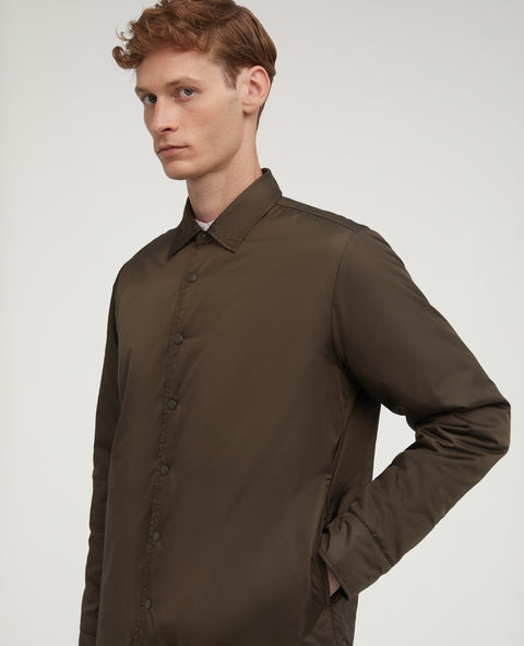 Giacca camicia  in nylon re-shirt