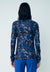 T-shirt Dolcevita in Lycra Multicolor Bluette - Gaëlle Paris<BR/>