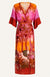 Kimono Mussola di Viscosa Palm Paradise